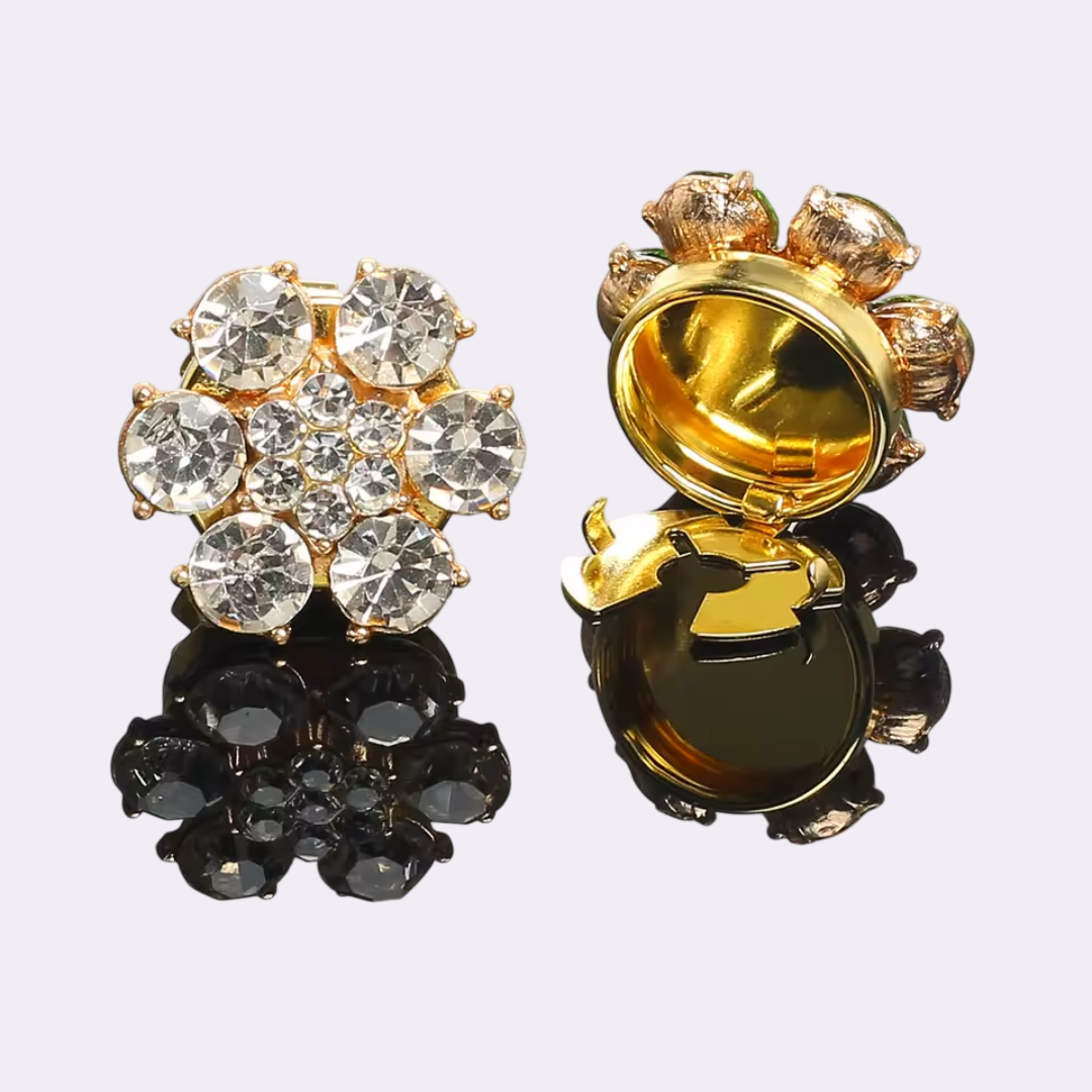 Halo Bloom – Broche Floral para Elevar tu Camisa
