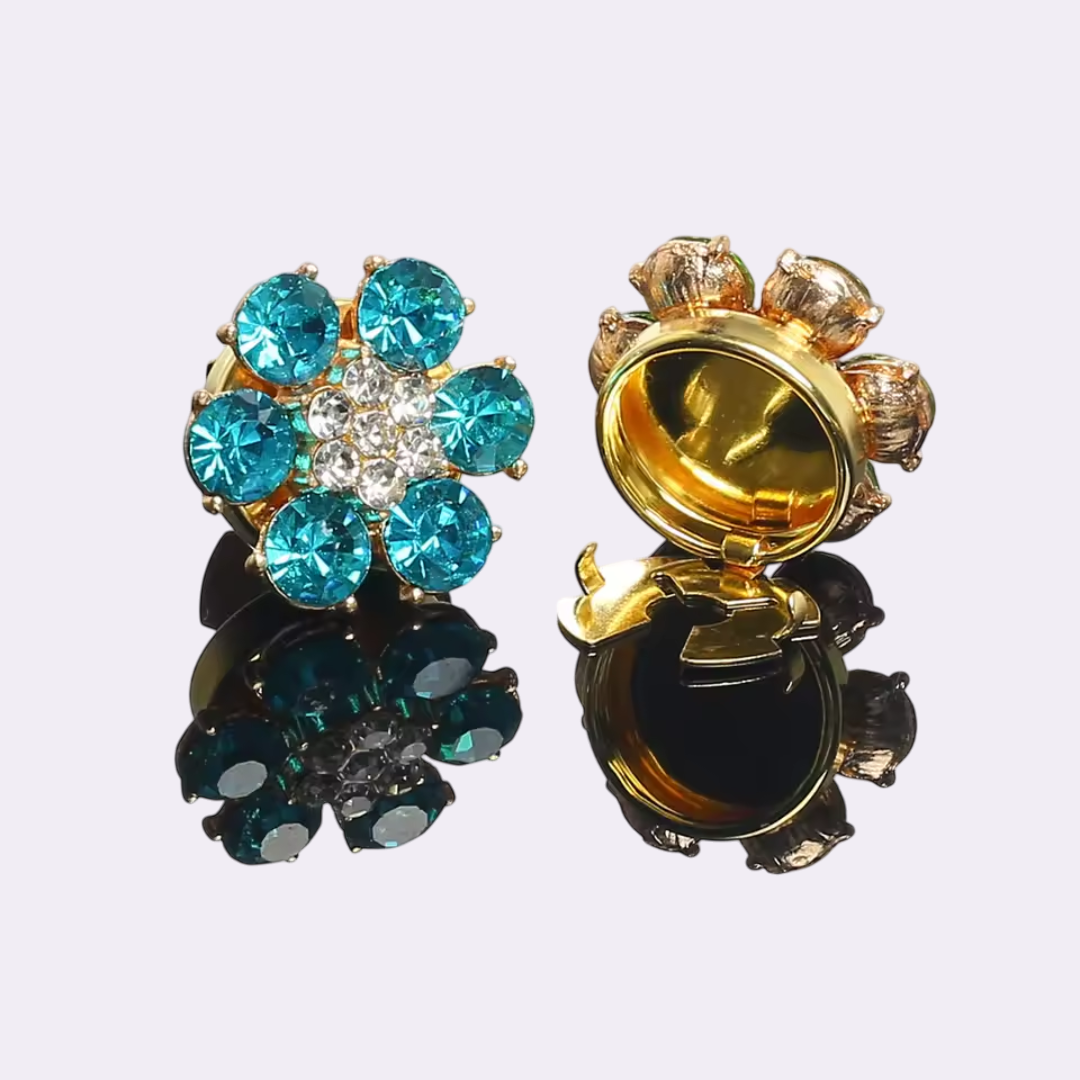 Halo Bloom – Broche Floral para Elevar tu Camisa
