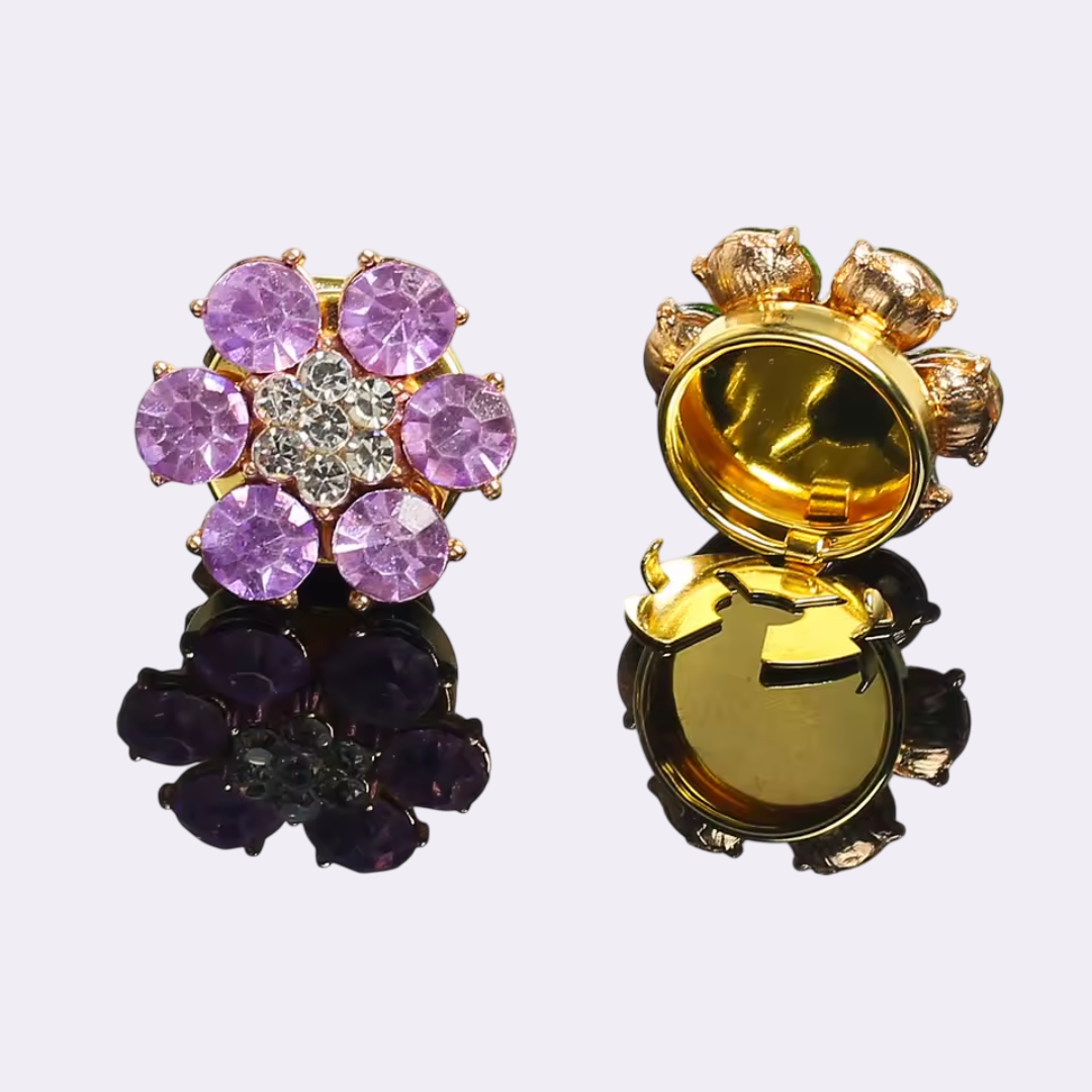 Halo Bloom – Broche Floral para Elevar tu Camisa