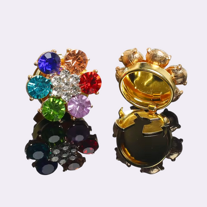 Halo Bloom – Broche Floral para Elevar tu Camisa
