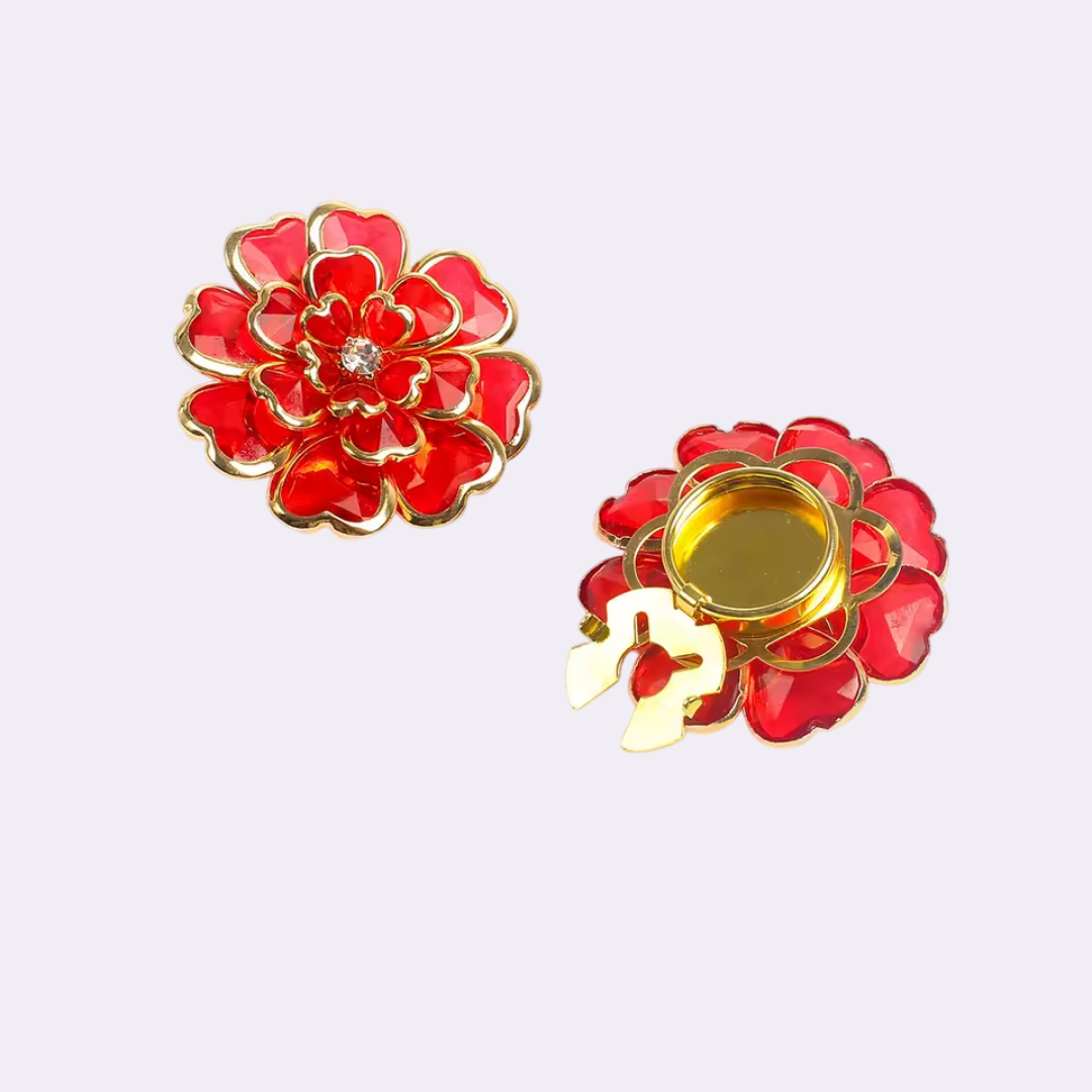 Pearl Whisper  – Broche Floral para Elevar tu Camisa
